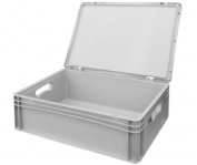 Basicline Range Euro Container Attached Lid Cases